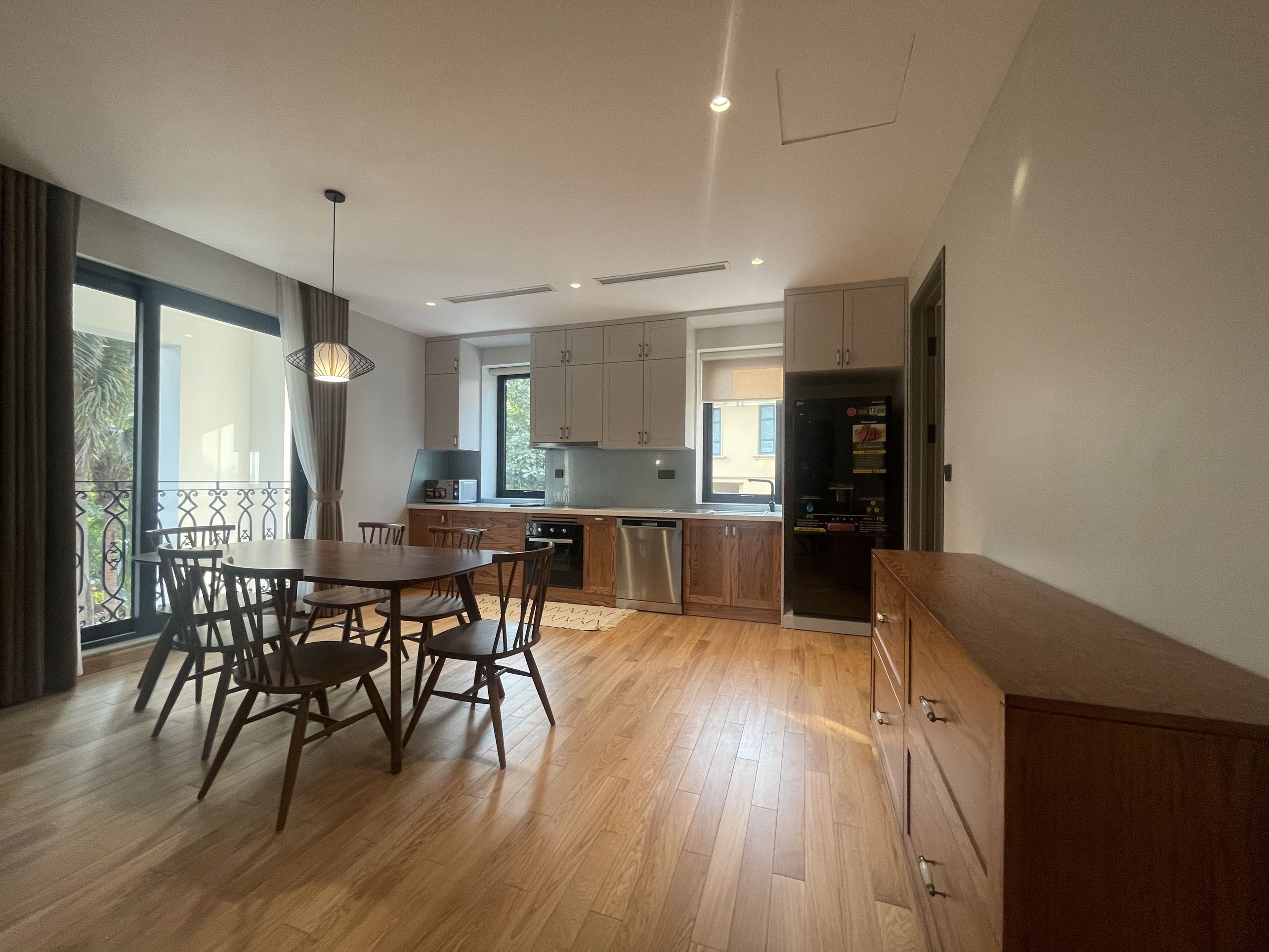 Cho thuê căn Studio diện tích 35.18m2 tầng trung, đủ đồ chung cư H1 Hawaii Masteri Waterfront